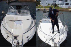 Boise Boat Power Washing boat powerwashing in boise
